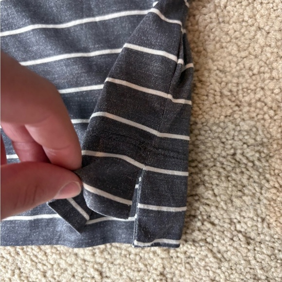 Splendid collection sleeveless grey and white modal tee T-shirt size small - Picture 8 of 14